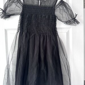 Zara Wednesday Adams like dress size 11/12